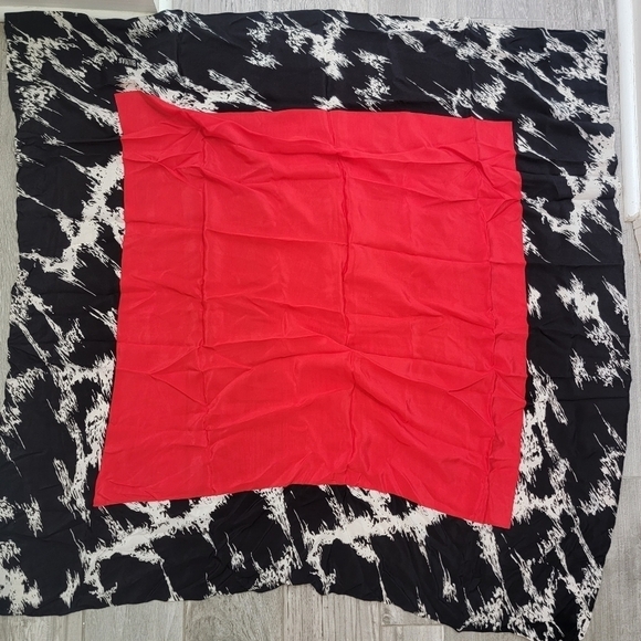 2/$20 Bill Blass Silk-like Scarf - Picture 3 of 4